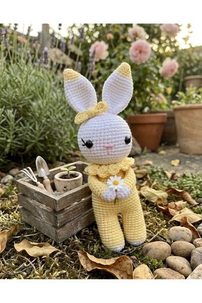 stoks toys Amigurumi Uyku Arkadaşı Tavşan