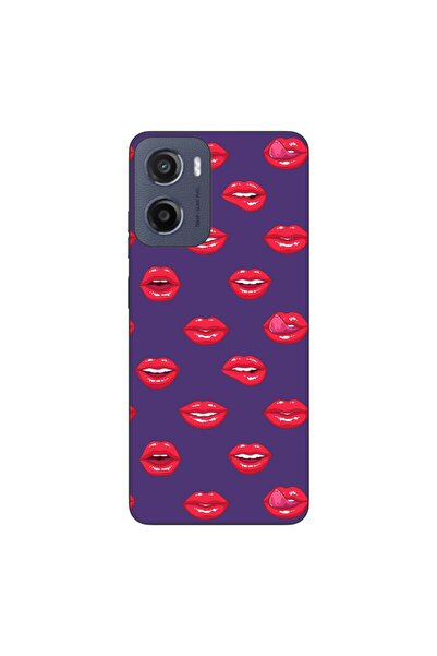 OEM Husa compatibila cu Motorola Moto G05 Silicon Gel Tpu Model Buze Pattern