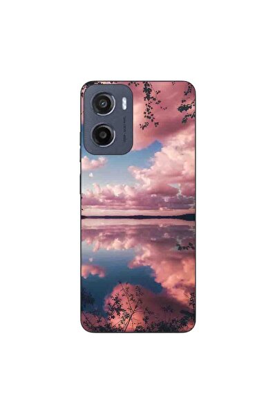 OEM Husa compatibila cu Motorola Moto G05 Silicon Gel Tpu Model Pink Clouds