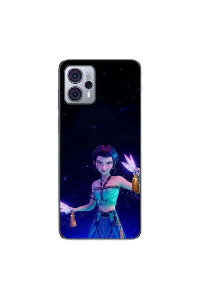 OEM Husa compatibila cu Motorola Moto G23 Silicon Gel Tpu Model KPop Demon Hu...