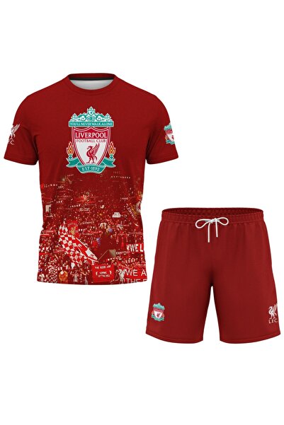 OEM Compleu tricou si pantaloni scurti pentru barbati Liverpool S007