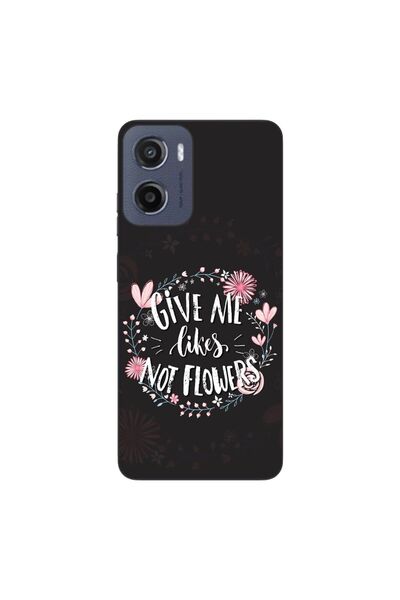 OEM Husa compatibila cu Motorola Moto G05 Silicon Gel Tpu Model Mesaj Give Me...