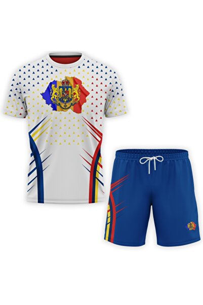 OEM Men's T-shirt and shorts set Romania P068