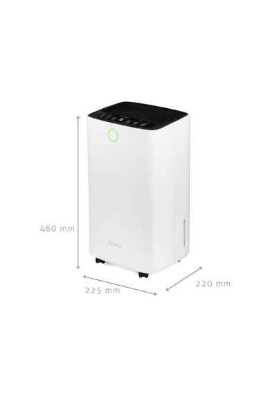 Turbionaire Dezumidificator SENSO 12, 12 l/24h, Silentios 36 dB, Garantie 3 a...