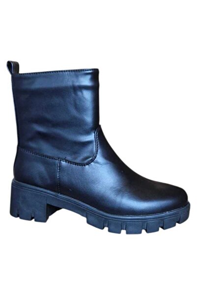 FASHION Botine de damă, la modă, cu talpă groasă și toc, închidere cu fermoar...
