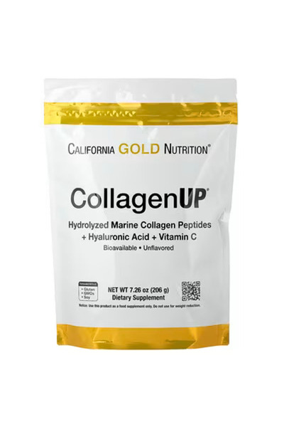 California Gold Nutrition Collagen up hydrolized marine collagen peptide+ hya...