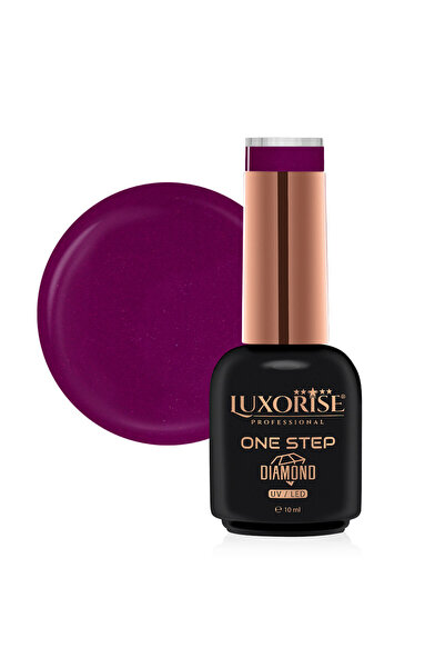 LUXORISE Semi-Permanent Nail Polish One Step Diamond - Orchid Bliss 10ml