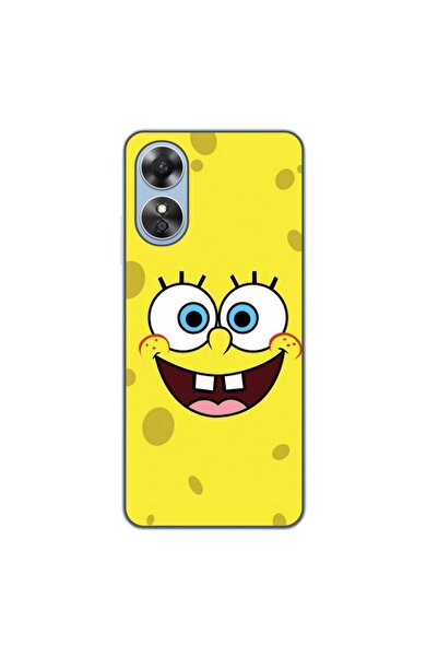OEM Θήκη συμβατή με Oppo A17 από σιλικόνη gel TPU με σχέδιο Σφουγγαράκης Χαρο...