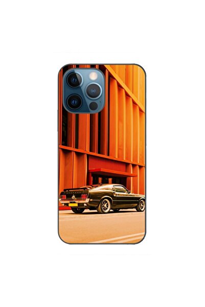 OEM Husa compatibila cu Apple iPhone 12 Pro Silicon Gel Tpu Model Mustang Sunset