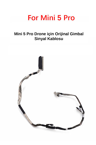 DJI Mini 5 Pro Drone için Orijinal Gimbal Sinyal Kablosu PTZ CABLE