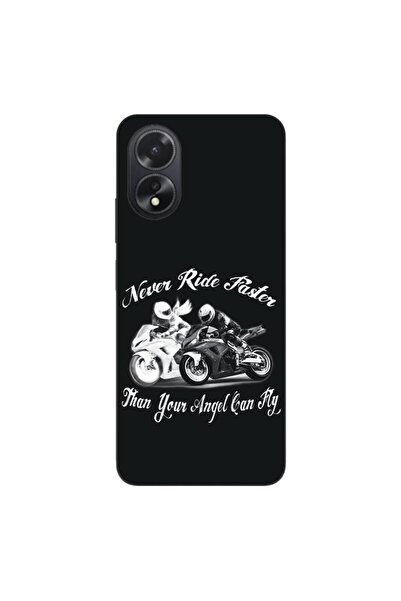 OEM Husa compatibila cu Oppo A18 4G Silicon Gel Tpu Model Never Ride Faster