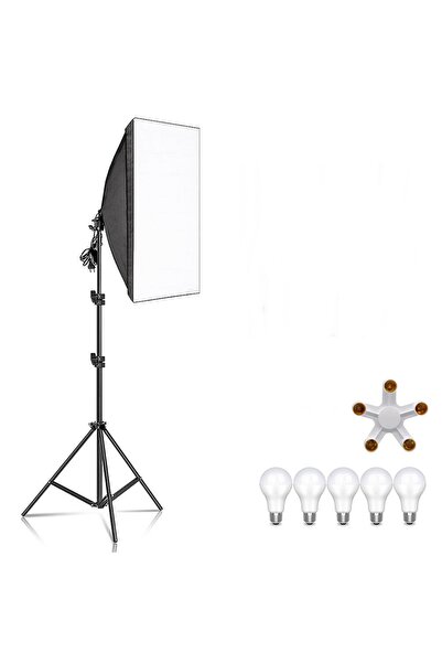 AZT Ürün Reklam Moda Makyaj Stüdyo Canlı Yayın Çekimleri için 50x70cm Softbox...