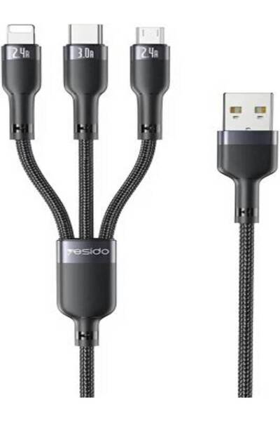 Yesido CA91 3 in 1 USB Cable
