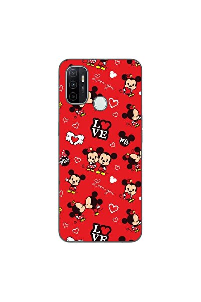 OEM Husa compatibila cu Oppo A53 Silicon Gel Tpu Model Mickey Love Pattern Rosie