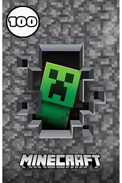 MINECRAFT Carte de colorat, 100 de ilustratii Minecraft, A4