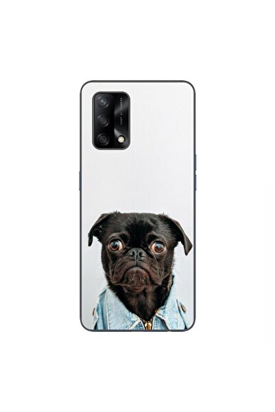 OEM Husa compatibila cu Oppo A74 4G Silicon Gel Tpu Model Pug Fashion