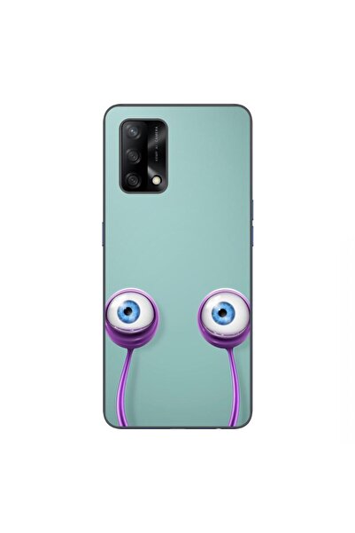 OEM Θήκη συμβατή με Oppo A74 4G Σιλικόνης TPU με σχέδιο Μάτια Σαλιγκαριού
