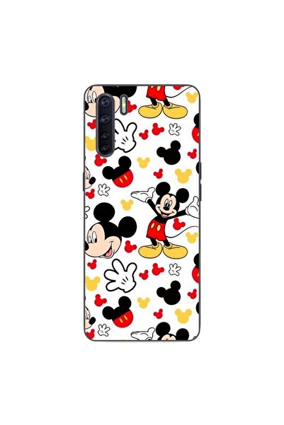 OEM Husa compatibila cu Oppo A91 Silicon Gel Tpu Model Mickey Cool Pattern