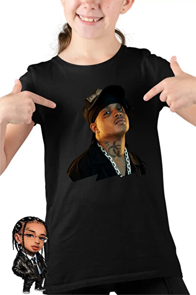 OEM Tricou Copii Fete Ski Mask Slump God Rap Vibe