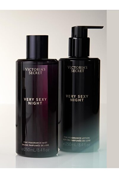 Victoria's Secret Very Sexy Night Fine Fragrance Mist and Body lotion