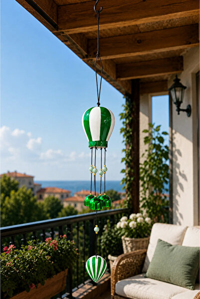 Tutku Home Cappadocia 65 Cm Seramik Rüzgar Çanı