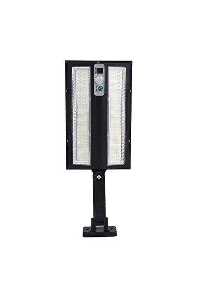 BaoBao Lampă solară cu senzor ECB, plastic, telecomandă, 24 x 10 x 2.2 cm, negru