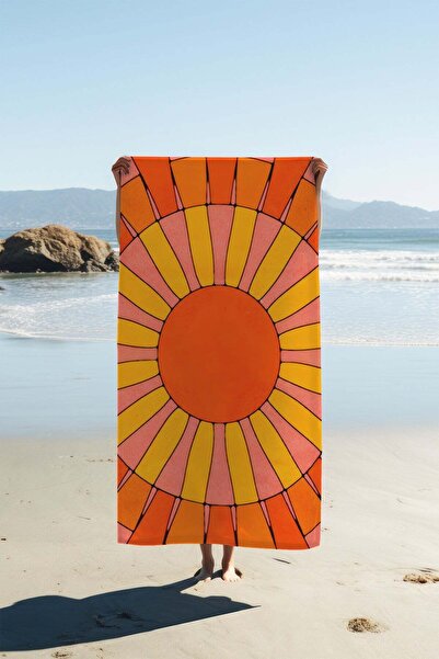 Dolce Mariee Digital Printing Beach Towel 80 X 160 cm Peshtamal Hvl0264