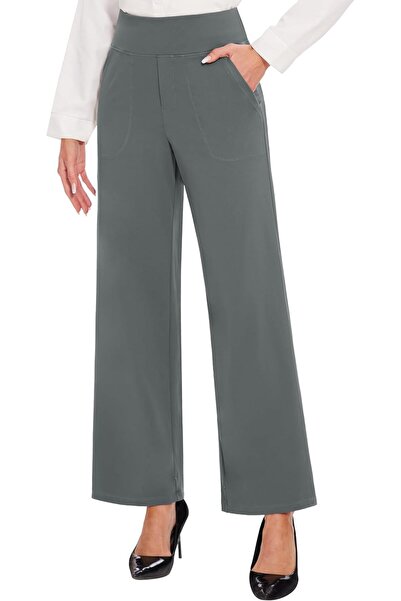 desol wide leg pants for women fabric elegant yoga pants women wide leg with ...
