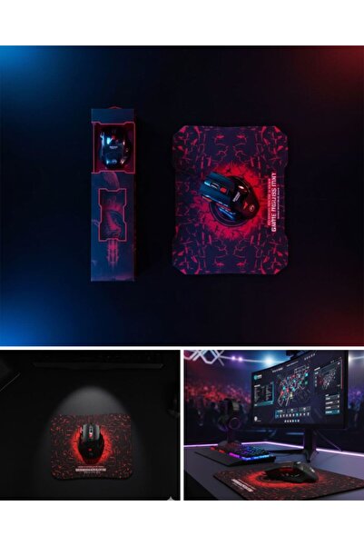 Genel Markalar Mouse Seti RGB Aydınlatmalı 7 Fonksiyon Tuşlu Yüksek
