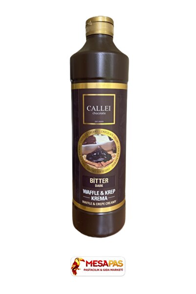 Callei Chocolate Bitter Çikolata Waffle & Pankek & Krep Sosu 1 Kg