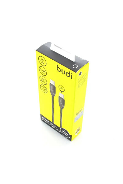 Budi Cablu USB USB-C - USB-C 1 m Negru (43432-uniw)