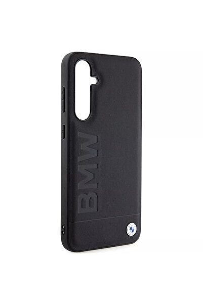 BMW Leather Hot Stamp - Etui Samsung Galaxy S23 FE (czarny)