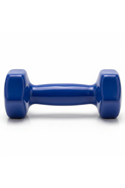 AKDC Blue Silicone Coated Dumbbell 2 KG — Non-Slip Home Fitness Weight