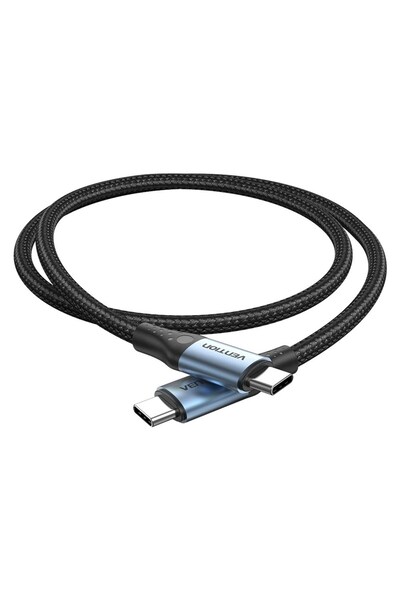 Vention Kabel USB-C do USB-C USB 2.0 5A 240W 1m czarny