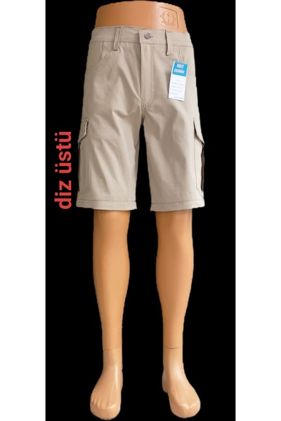 BeyzDenim Shorts Above the Knee Lycra Gabardine (Colored Denim)