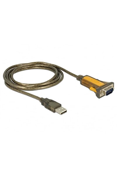 DELOCK Adaptor USB-A la RS232 DB9 St/Bu 1.5m erw. Temperatură - Bărbătesc
