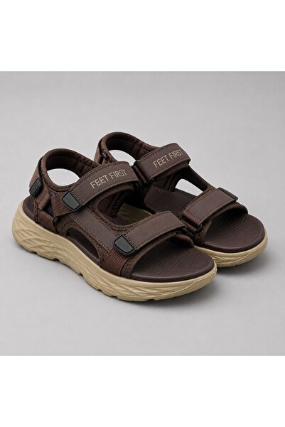 feet first Men’s Sports Sandals with Adjustable Velcro Straps – Lightweight C...