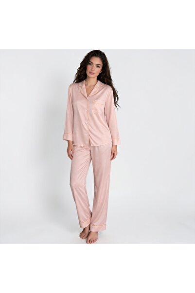 VELVIA Soft Satin Pajama Set