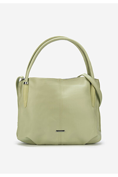 B T Shoes Silvia Rosa 8253 green handbag