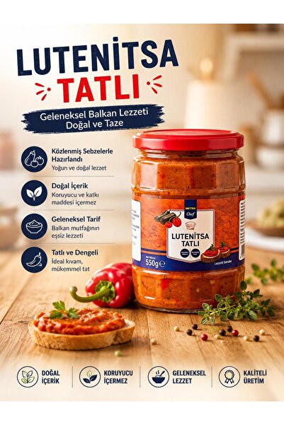 METRO Metrochef Lütenitsa Tatlı Balkan Sosu 550 g