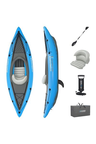 BESTWAY Едноместен каяк Cove Champion, максимално носимо тегло 100 кг, 275 x ...