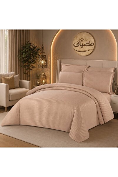 madyaf Luxury Hotel Bedspread 7 Pieces Set |   High-End Softness and Elegant ...
