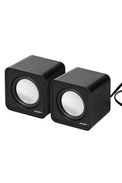Audiocore Zestaw g≈Ço≈õnik√≥w komputerowe AC870B (2.0; kolor czarny)