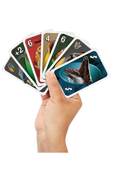 Mattel Games Uno Jurassic World 4