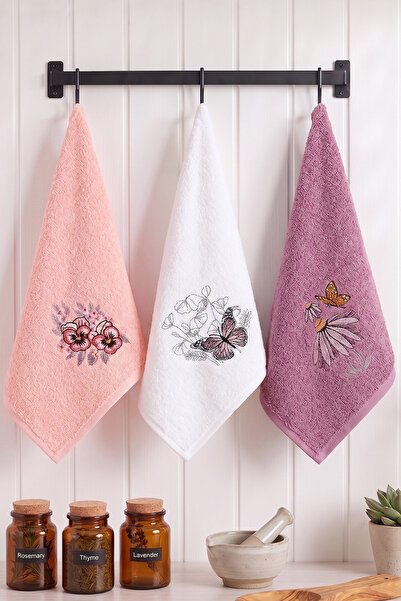 kennylake selection 3-Piece Kitchen and Hand & Face Towel Set |   100% Cotton...