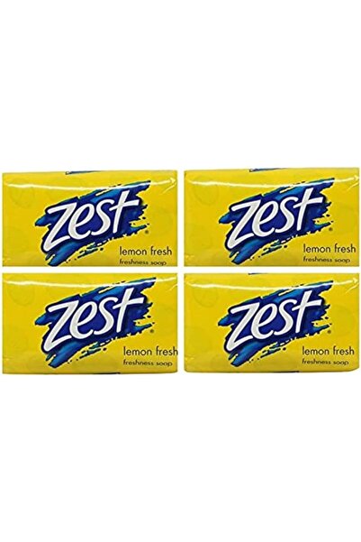 Zest صابون الليمون المنعش (4 قطع)