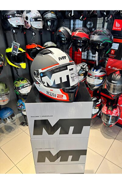 MT Helmets MT KASK FF126 STINGER 2 CORE A5 MAT (ŞEFFAF VİZÖR)