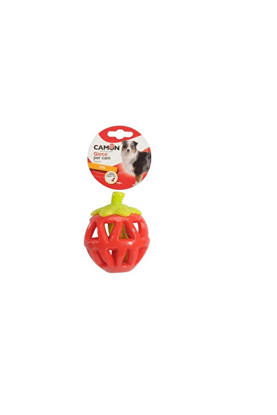 Camon Tpr Bite-Resistant and Intelligence-Enhancing Strawberry Apple Dog Toy ...