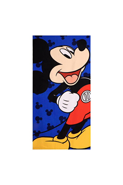 Disney Mickey Mouse Prosop de plajă din poliester, Mickey Mouse Disney 140x70 cm