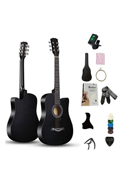 Arabest 38-inch Acoustic Guitar Starter Set,18-Fret,Steel Strings,All-Wood,Ri...